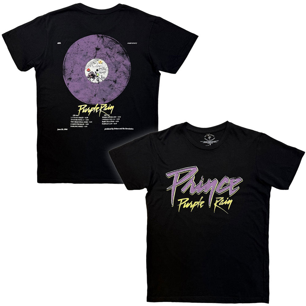 PRINCE - (追悼 10年 ) - Purple Rain 40th Anniversary / バックプリントあり / カーボンソフト加工